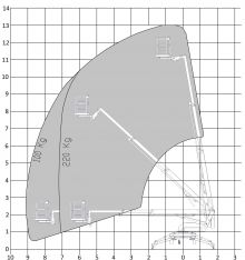 Anhänger-Teleskoparbeitsbühne, Arbeitshöhe 13,00 m